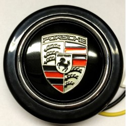 Porsche Style Horn Button - Color Crest